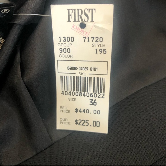 Escada silk mini skirt, black, NWT - Picture 5 of 5